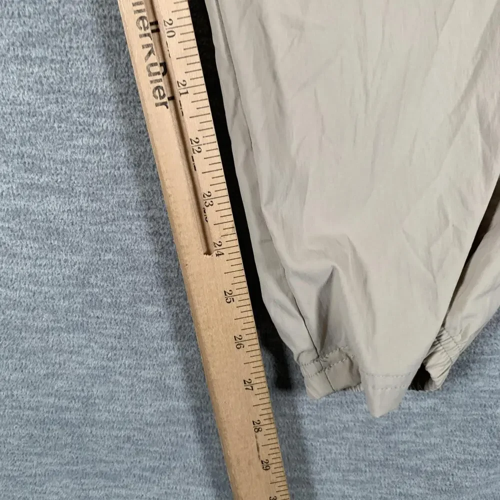 REI Co-op Pants Mens Large Beige Jogger Elastic Waist Cargo Hiking Stretch